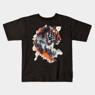 Tiger Enigmatic Entities Kids T-Shirt